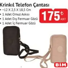 KRİNKIL TELEFON ÇANTASI